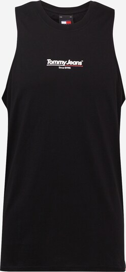 Tommy Jeans T-Krekls, krāsa - sarkans / melns / balts, Preces skats