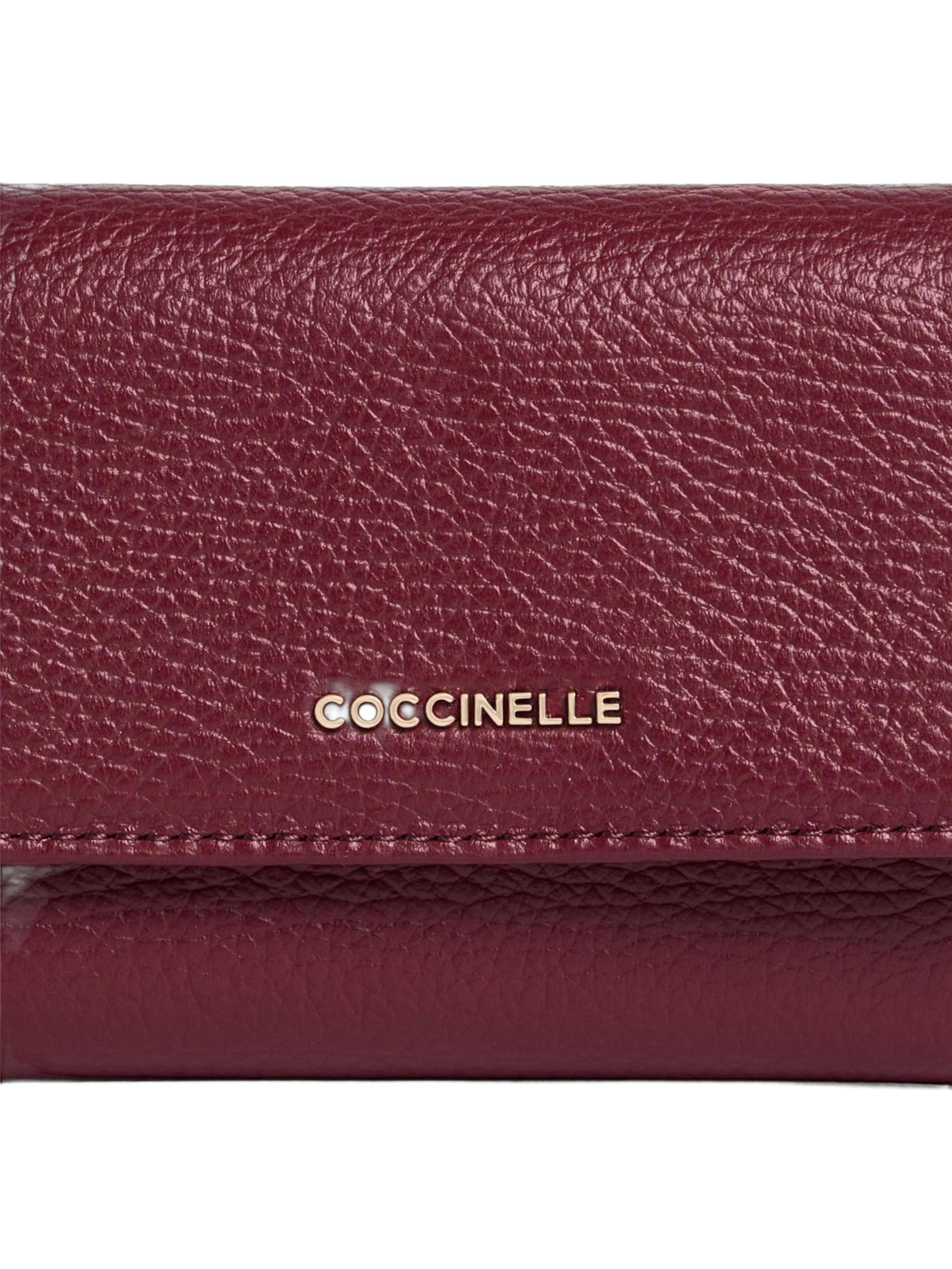 Coccinelle Wallet 'COCCINELLE METALLIC  8' in Red