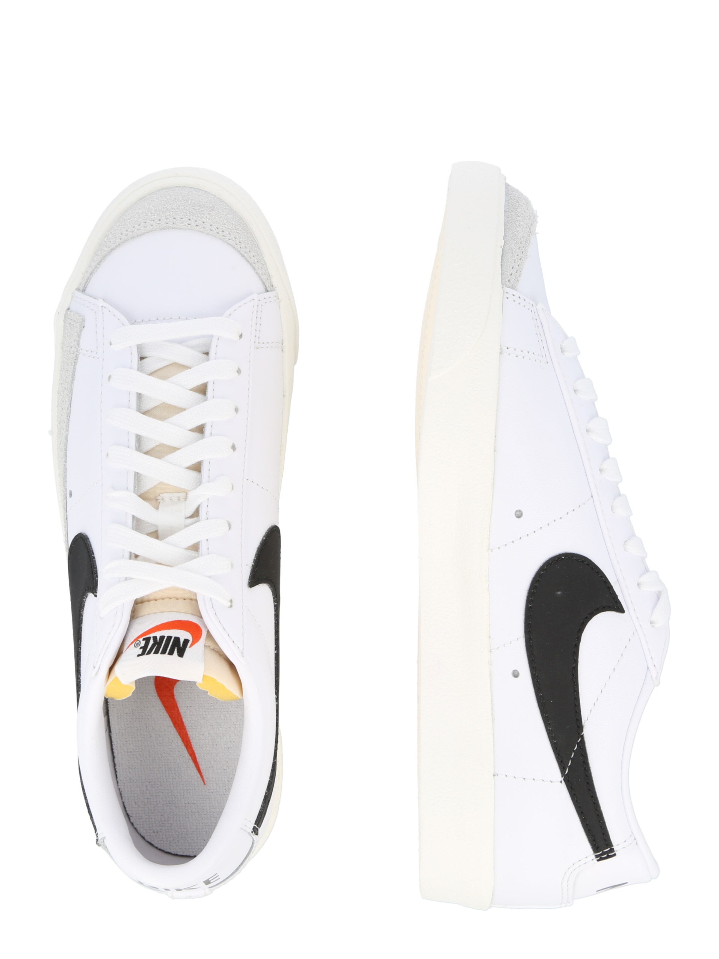 Nike Sportswear Ниски маратонки 'Blazer 77' в бяло