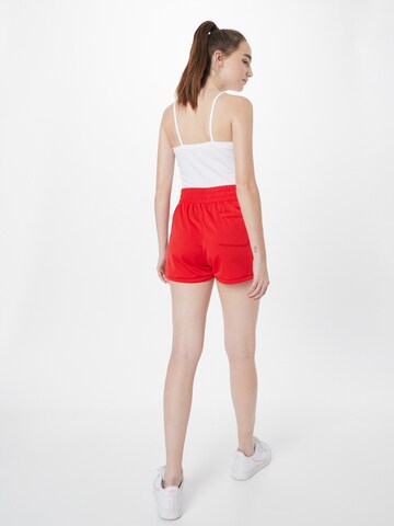 ADIDAS ORIGINALS Regular Shorts '3-Stripes' in Rot