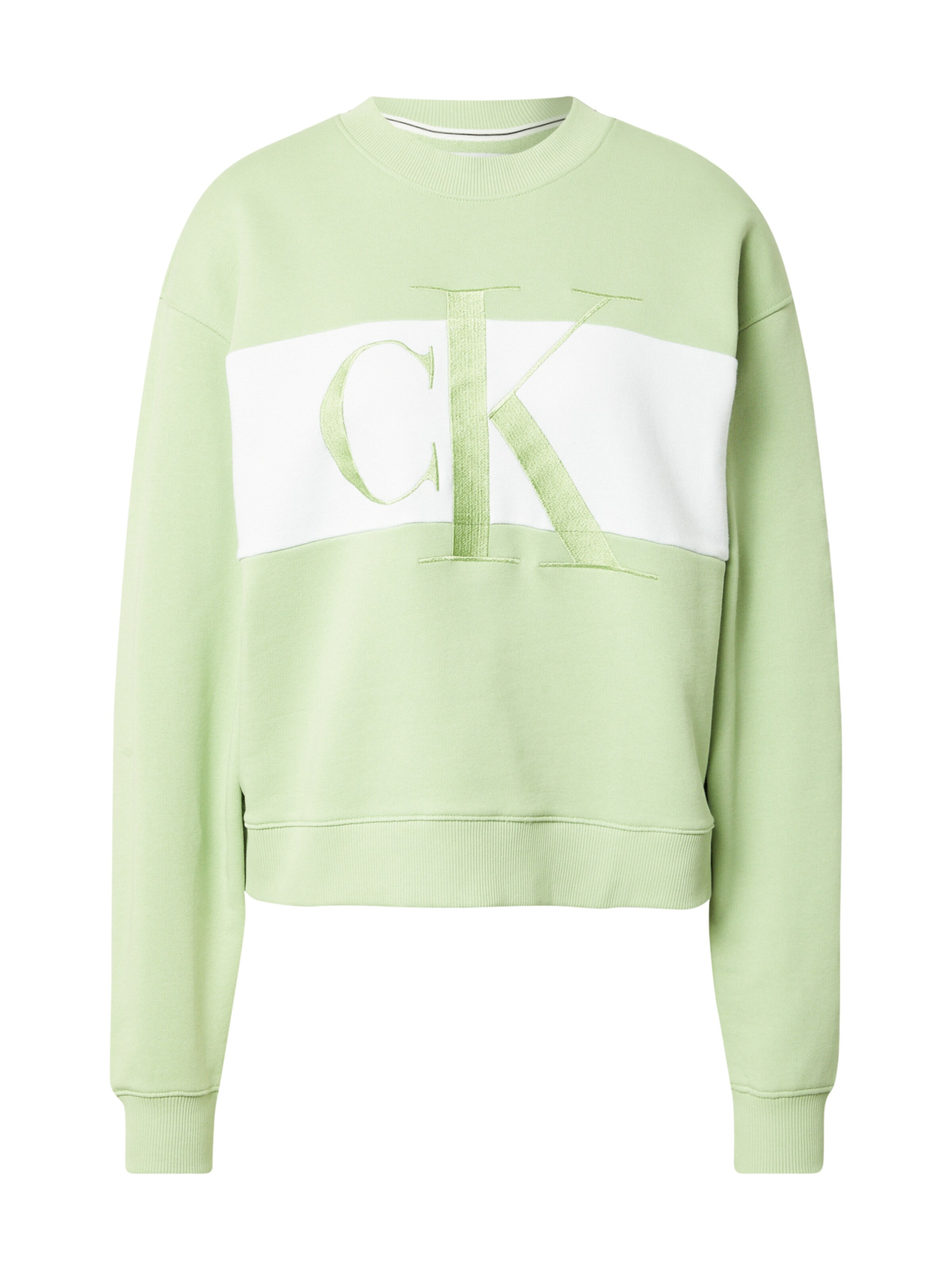 calvin klein mint green sweatshirt