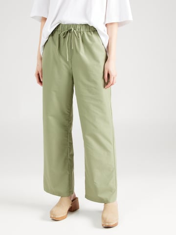 A-VIEW Loose fit Trousers 'Brenda' in Green: front