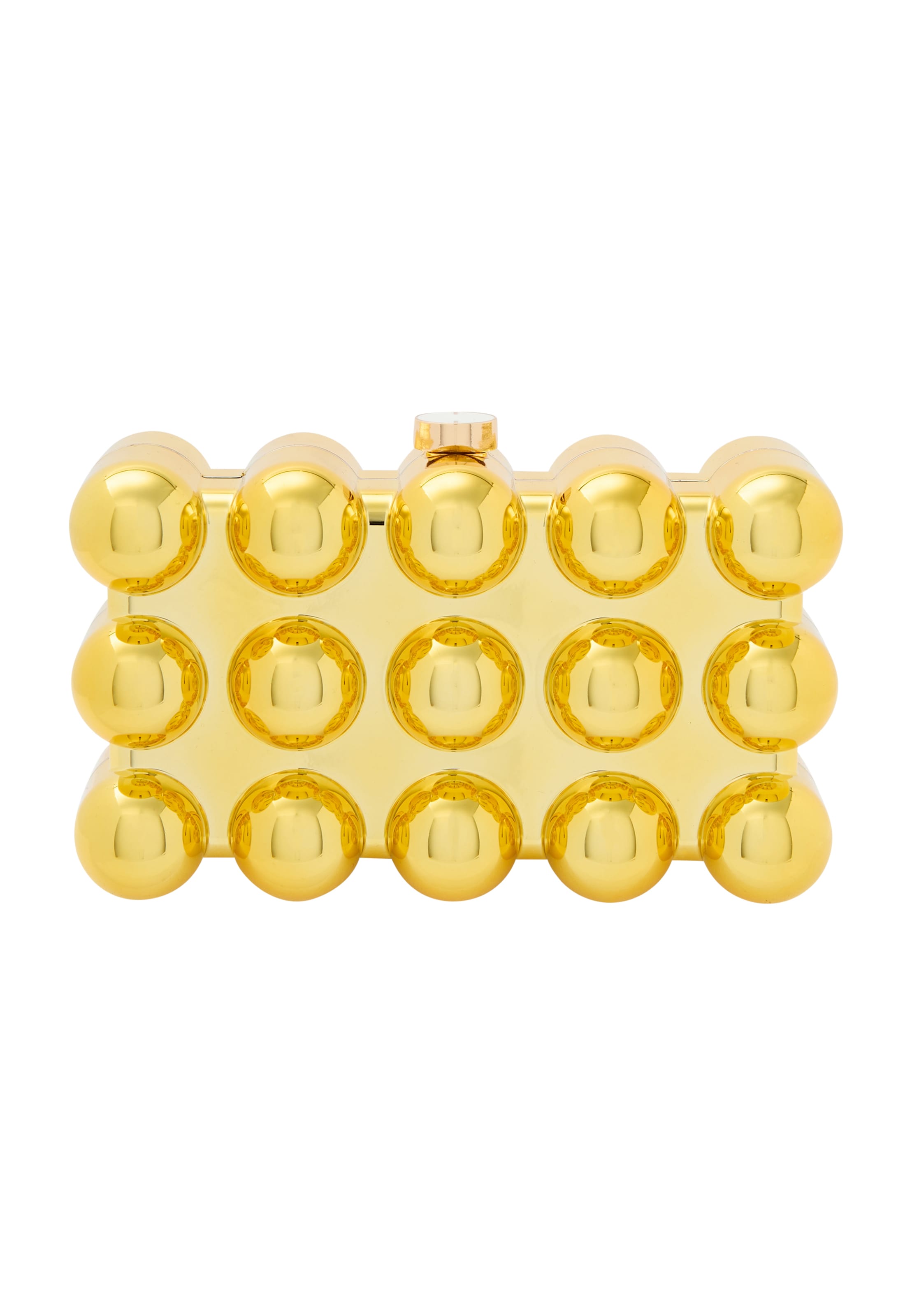 KRZY Клатч в Золотой: спереди