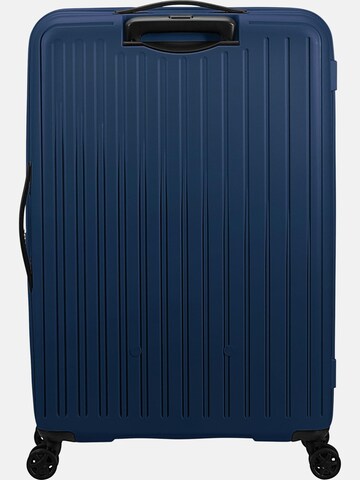 American Tourister Trolley 'REJOY SPINNER 77/28 TSA' in Blauw