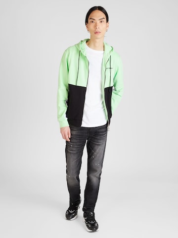 ANTONY MORATO Zip-Up Hoodie in Green