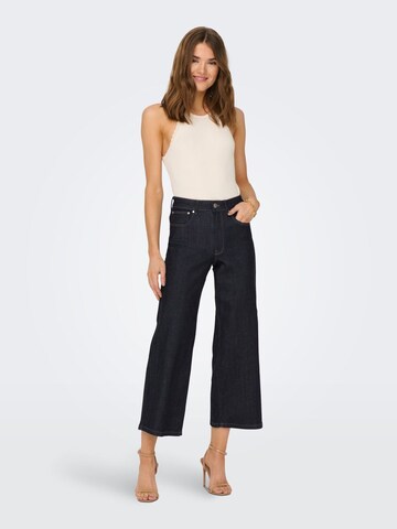 ONLY Wide Leg Jeans 'Madison' in Blau