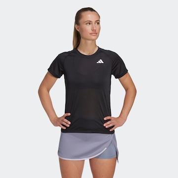 ADIDAS PERFORMANCE Sportshirt 'Club' in Schwarz: predná strana