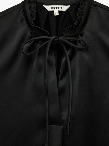 Koton Bluse in Schwarz