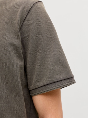 JACK & JONES Poloshirt in Braun