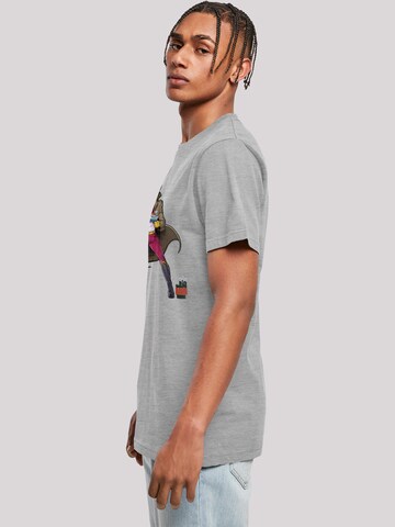 T-Shirt 'Leonard Superhero' F4NT4STIC en gris