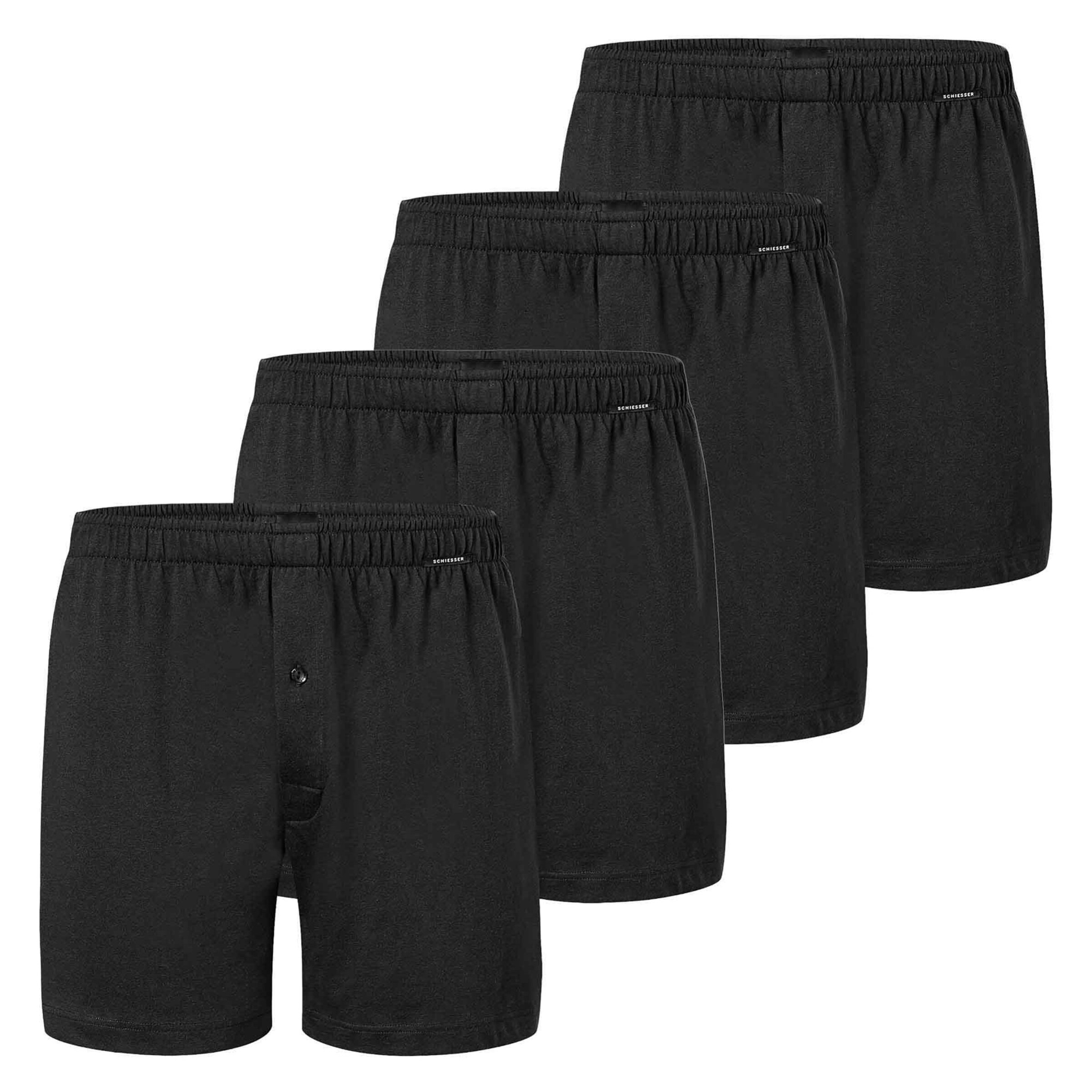 SCHIESSER Boksershorts i sort: forside