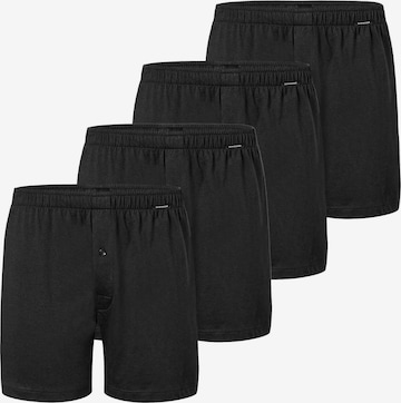 Boxer di SCHIESSER in nero: frontale