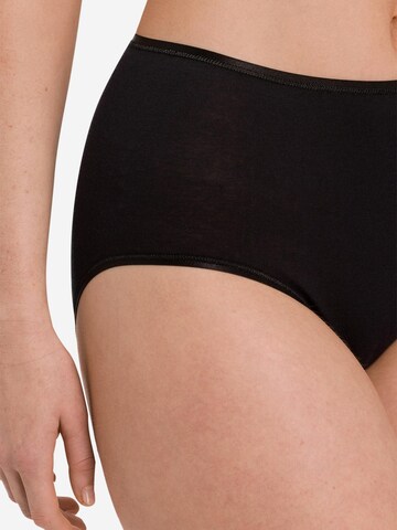 Hanro Panty 'Cotton Seamless' in Black