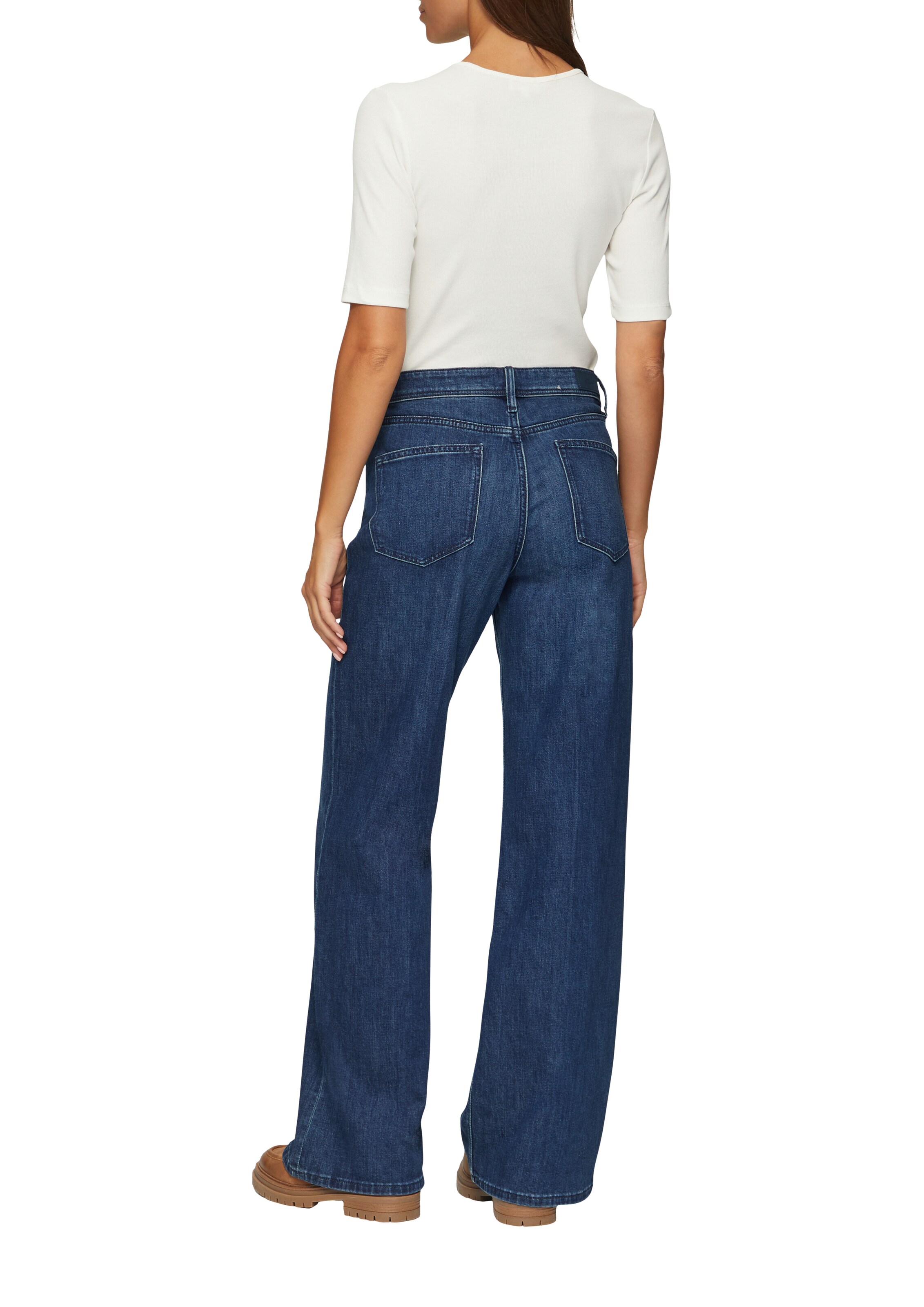 Wide leg Jeans 'Suri' di s.Oliver in blu