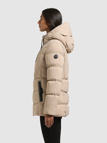 khujo Winter Jacket 'Rabb2' in Beige