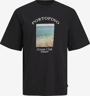 JACK & JONES T-Shirt 'Ocean Club‘ in Schwarz: predná strana