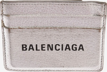 Balenciaga Geldbörse / Etui One Size in Silber: Vorderseite