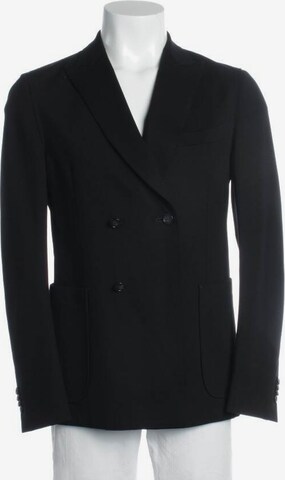 Zegna Suit Jacket in M in Black: front