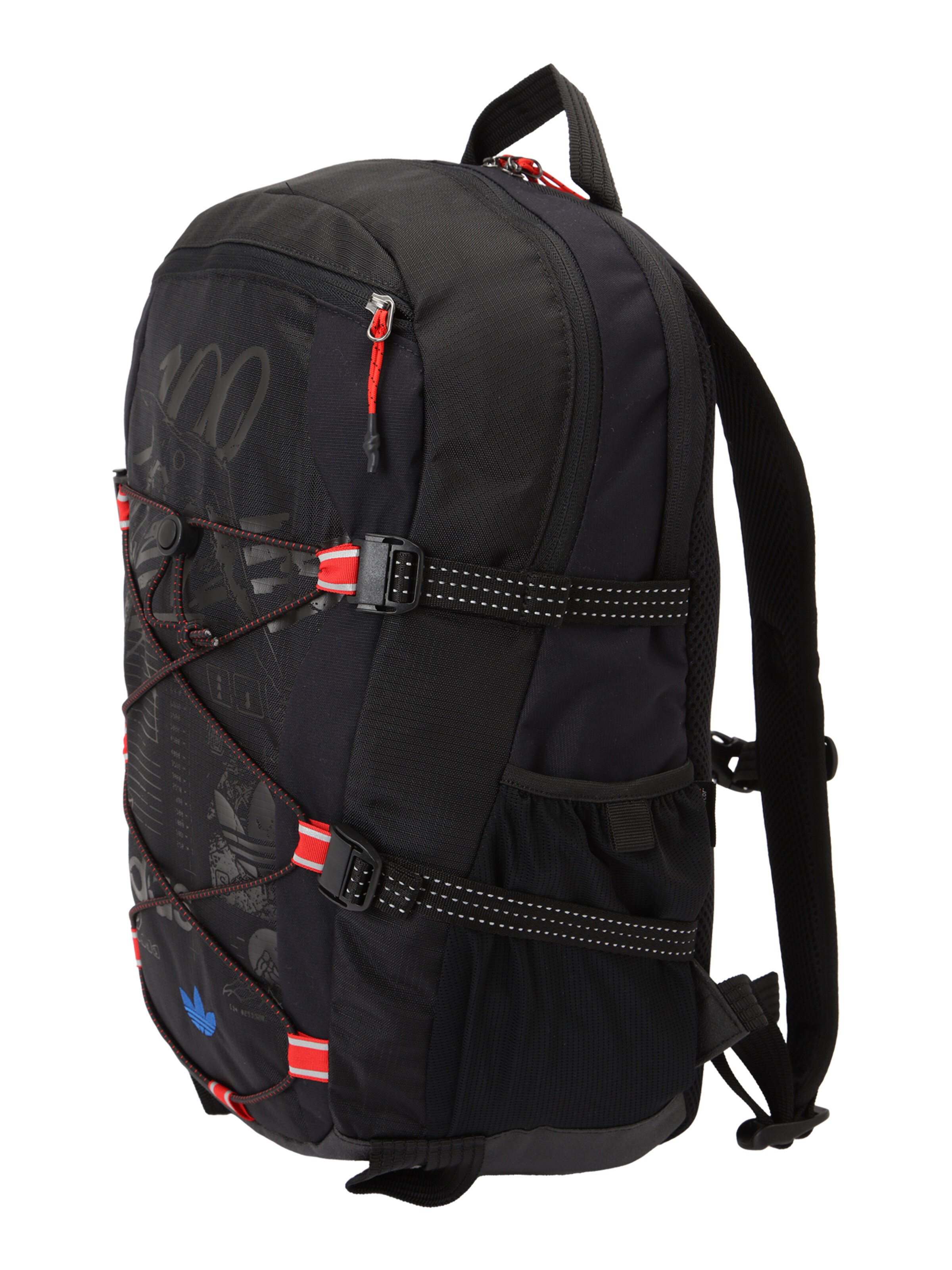 ADIDAS ORIGINALS Rucksack '100 Thieves' in Schwarz