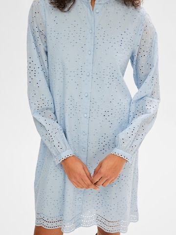 SELECTED FEMME Skjortklänning 'TATIANA' i blå