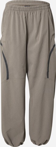 UNDER ARMOUR Tapered Broek 'Unstoppable' in Bruin: voorkant