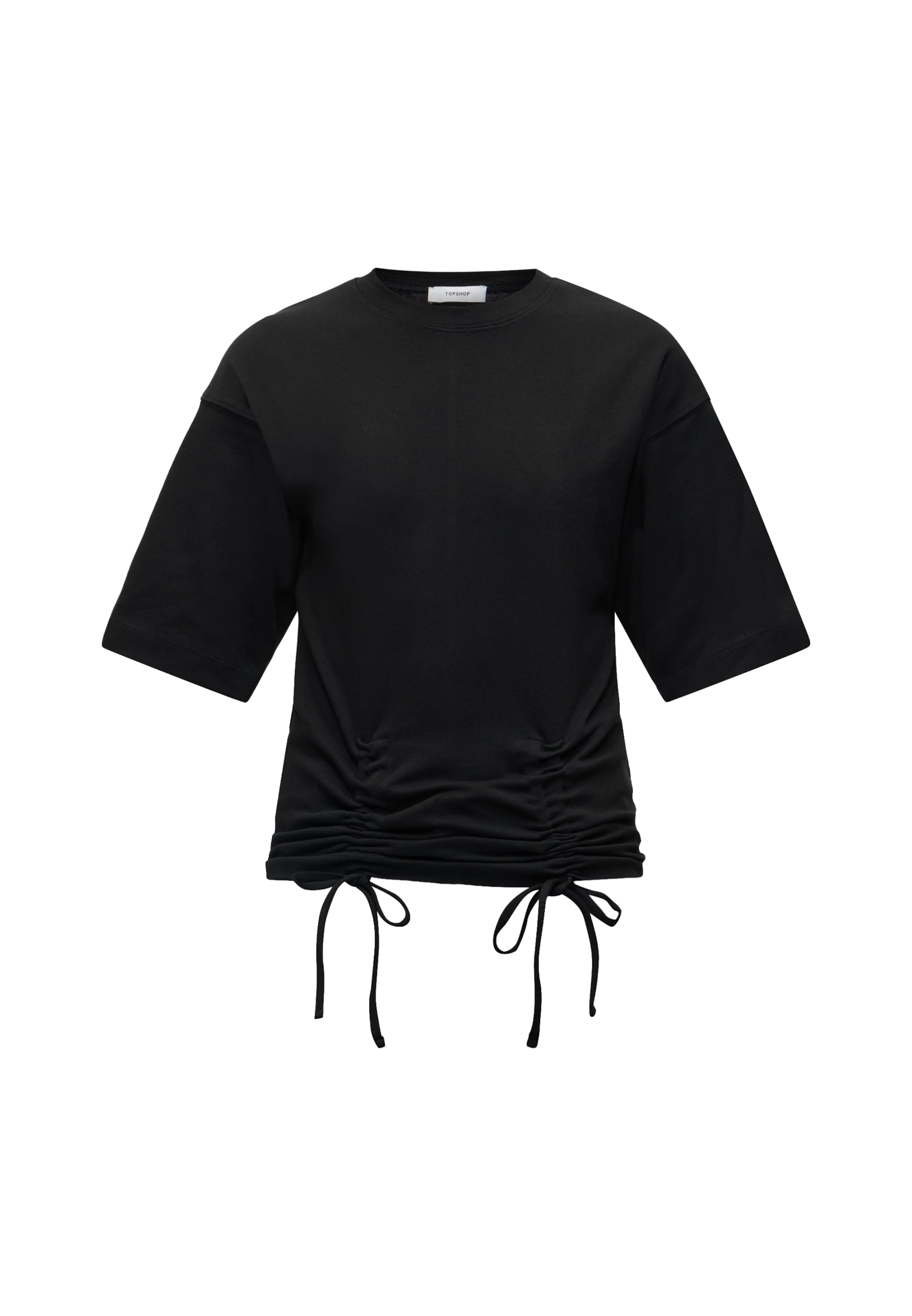 TOPSHOP T-shirt 'MALLE' en XS en noir, Vue avec produit
