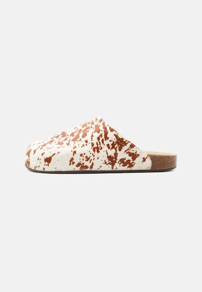 ADIDAS ORIGINALS Muiltjes 'Adimule' in 35,5 in de kleur Chocoladebruin / Goud / Offwhite, Productweergave