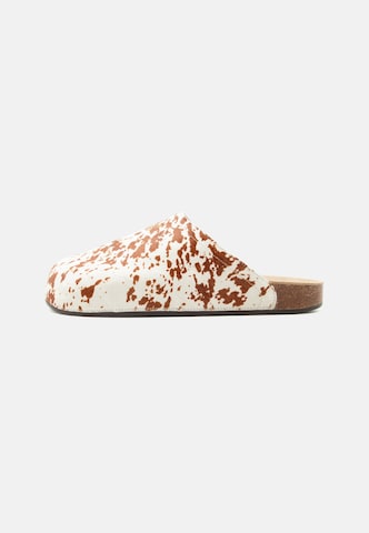 ADIDAS ORIGINALS Pantolette 'Adimule' in Weiß: Vorderseite