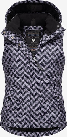 Gilet 'Hesty' Ragwear en violet : devant