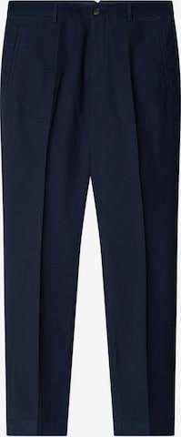 Pantalon chino Hackett London en bleu : devant