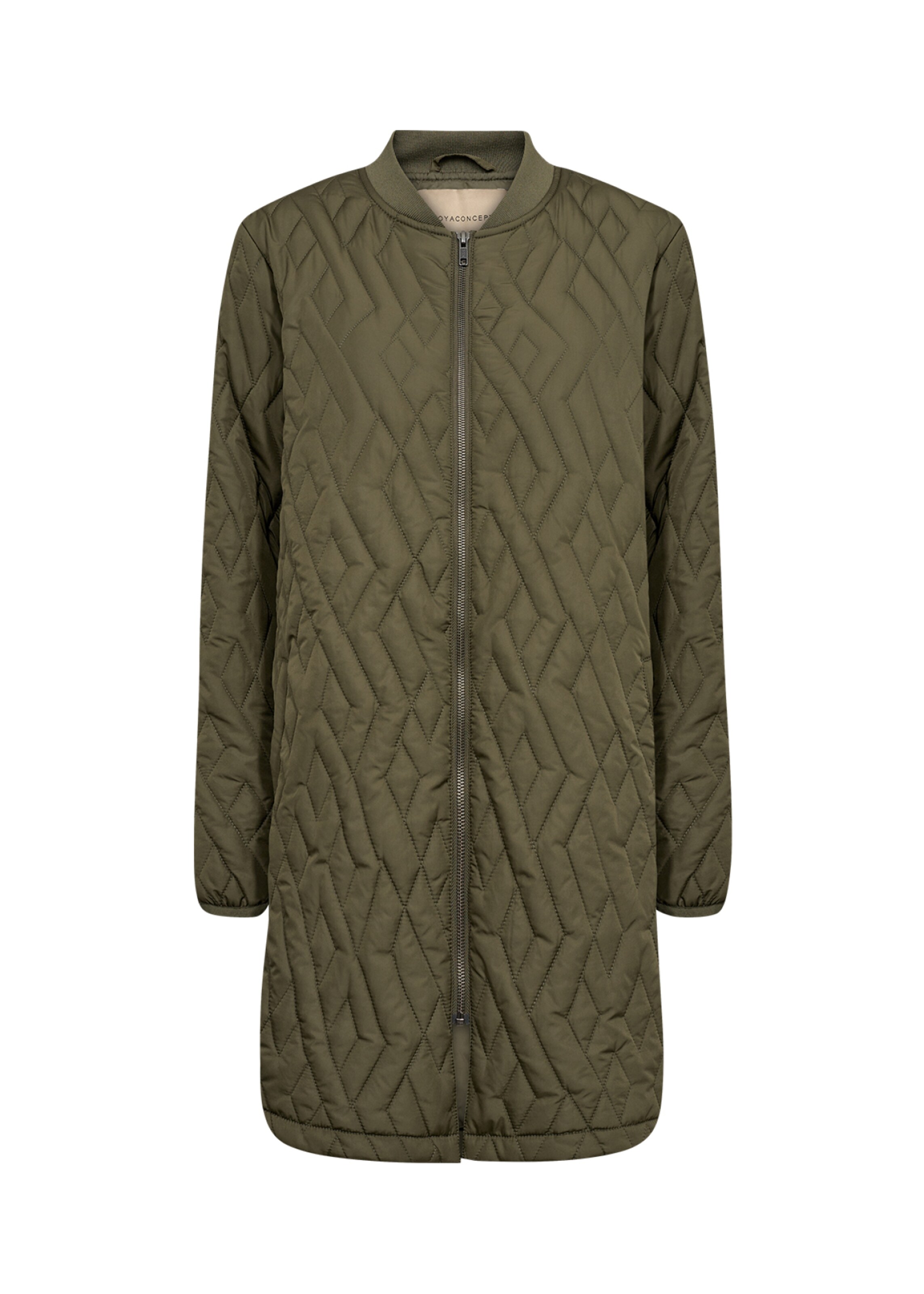 Soyaconcept Välikausitakki 'FENYA' värissä vihreä: etupuoli