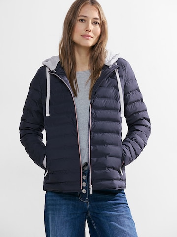 CECIL Between-season jacket in Blue: front