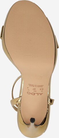 ALDO Páskové sandály 'KAT' – zlatá