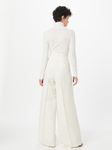 Wide Leg Pantalon à pince 'AUSONIA' Weekend Max Mara en beige