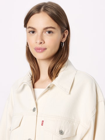 Veste mi-saison 'Baggy Trucker' LEVI'S ® en blanc