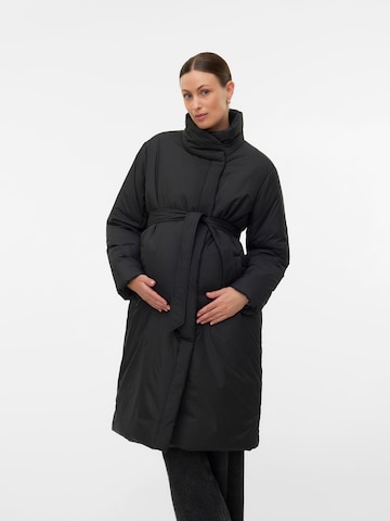 MAMALICIOUS Mantel 'MLMAGGIE' in Schwarz: Vorderseite