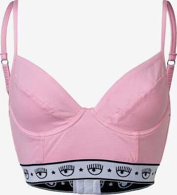 Bustier Soutien-gorge Chiara Ferragni en rose : devant