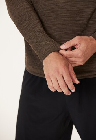 ENDURANCE Performance shirt 'Avan' in Brown