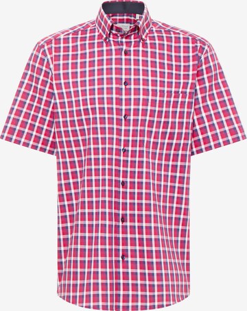 ETERNA Comfort fit Overhemd in Rood: voorkant