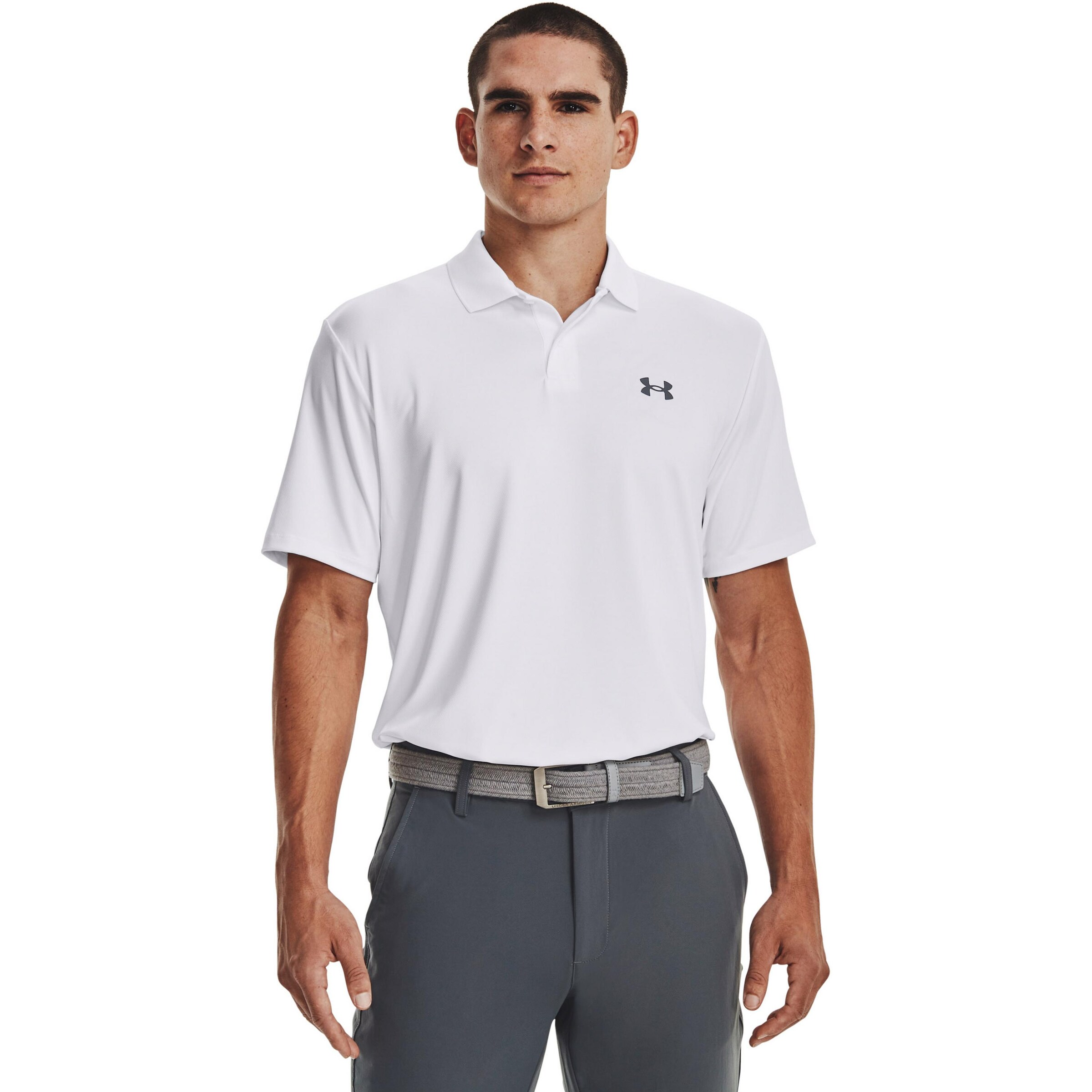 UNDER ARMOUR Functioneel shirt in Wit: voorkant