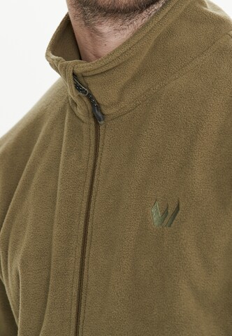 Whistler Athletic Fleece Jacket 'Cocoon' in Green