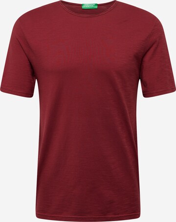 T-Shirt UNITED COLORS OF BENETTON en rouge : devant
