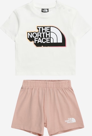 Completo per l'allenamento di THE NORTH FACE in rosa: frontale