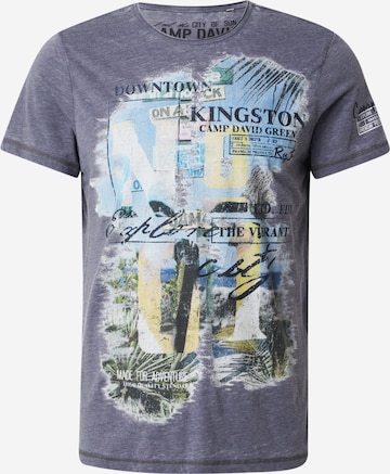 CAMP DAVIDMajica - plava boja: prednji dio