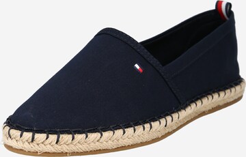 TOMMY HILFIGER - Alpargatas en azul: frente