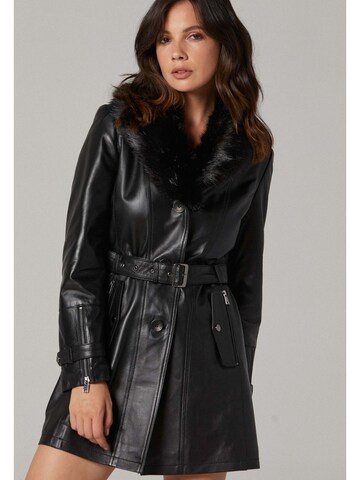 Veste mi-saison Derimod en noir : devant