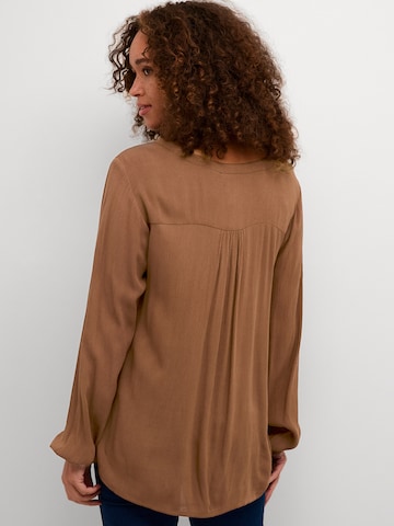 Kaffe Blouse 'Amber' in Bruin