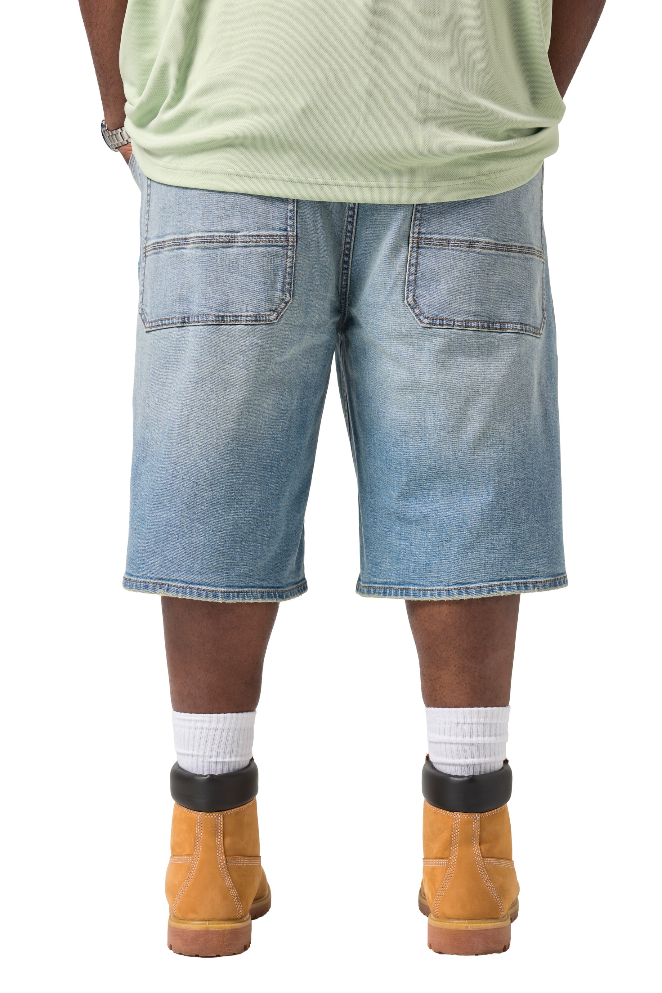 STHUGE Loosefit Broek in Blauw