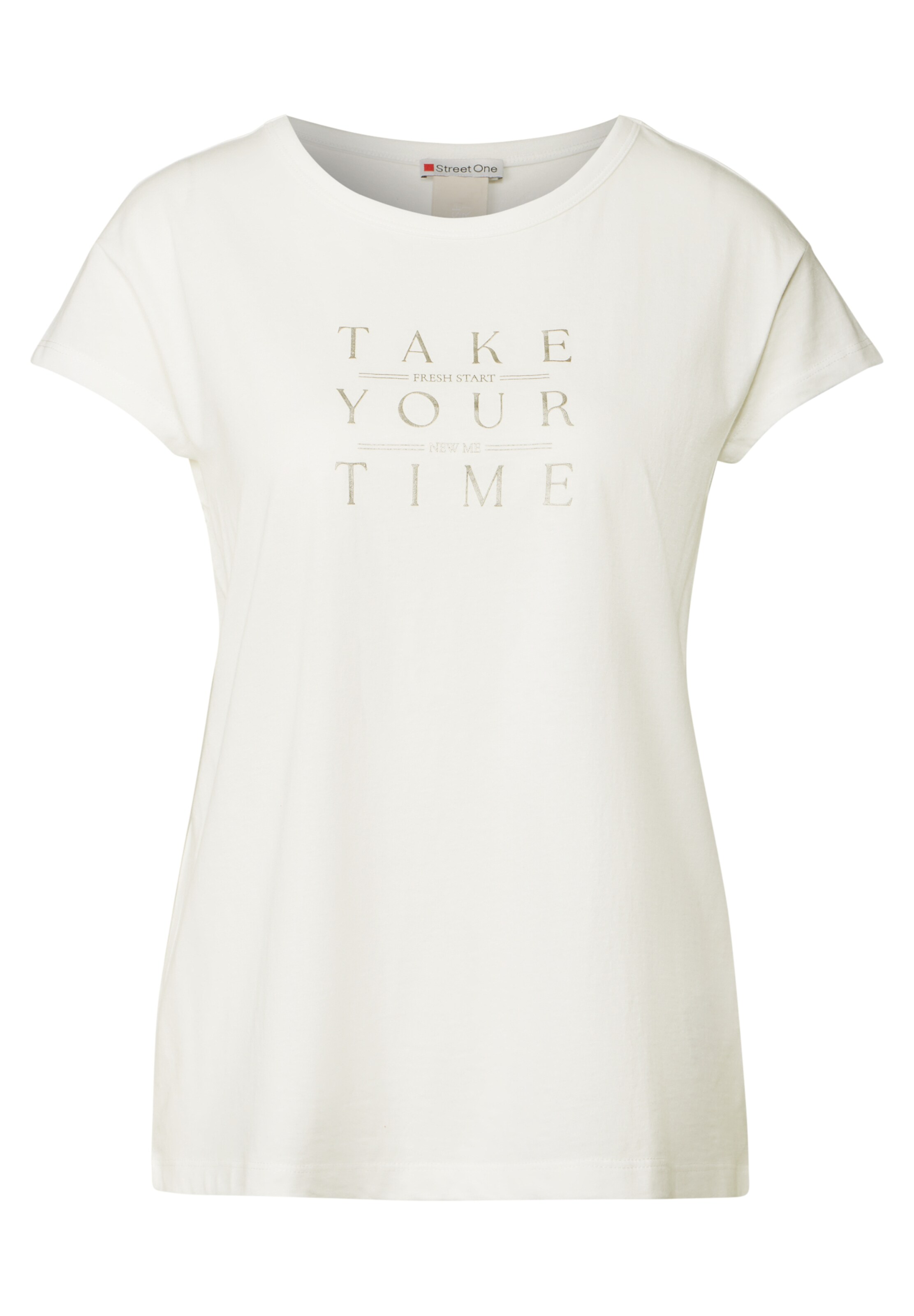 STREET ONE Shirt in White: front
