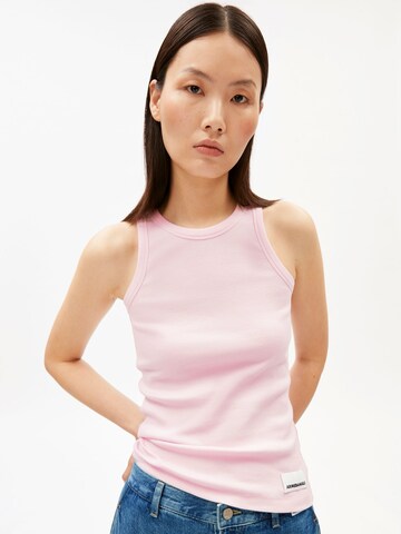 ARMEDANGELS Top 'KANITAA' in Pink: front